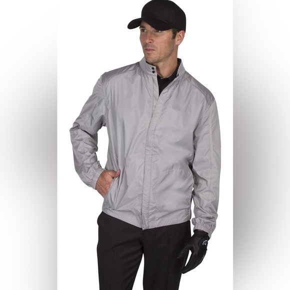 Three sixty six men’s medium full zip golf jacket- nwt - Picture 1 of 4